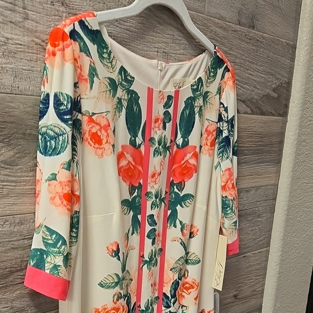 Eliza J (NORDSTROM)Floral Multicolor Dress - Picture 5 of 11
